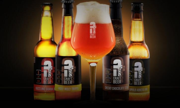 IF Craft Beer bieren met glas